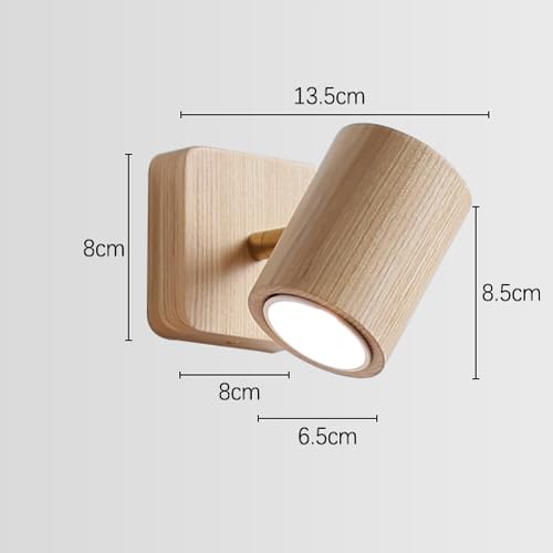 Amazon.co.jp : 屋内用壁掛けライト LED モダンな木製壁取り付け用燭台